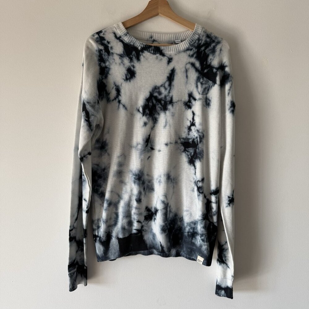Jack & Jones 100% Cotton Men’s Sweater Tie Dye Size Medium Crewneck Casual NWT